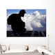 Romanian Paratrooper Awaits His Wall Decal