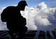 Romanian Paratrooper Awaits His Wall Decal