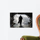Soldier Conducts Combat Dive Wall Decal