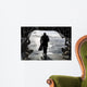 Soldier Conducts Combat Dive Wall Decal