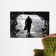 Soldier Conducts Combat Dive Wall Decal