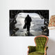 Soldier Conducts Combat Dive Wall Decal