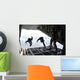 Paratroopers with Spanish Military Wall Decal
