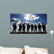 Silhouette Soldiers from Us Wall Decal