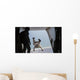 Us Marine Jumps out Wall Decal