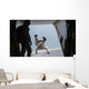 Us Marine Jumps out Wall Decal