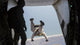 Us Marine Jumps out Wall Decal