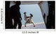 Us Marine Jumps out Wall Decal