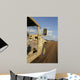 Humvee Driving down Dirt Wall Decal