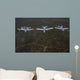 A-10 Thunderbolt Ii's Flying Wall Decal Design 3