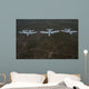 A-10 Thunderbolt Ii's Flying Wall Decal Design 3