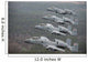 A-10 Thunderbolt Ii's Flying Wall Decal Design 2