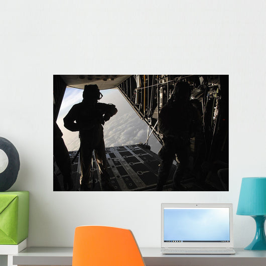 Pararescuemen Prepare for Halo Wall Decal Design 1