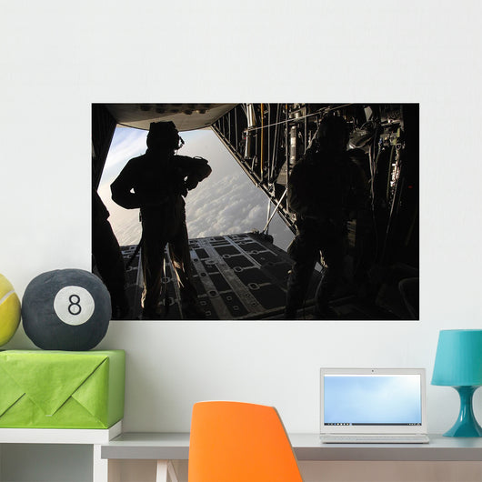 Pararescuemen Prepare for Halo Wall Decal Design 1