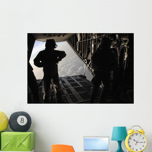 Pararescuemen Prepare for Halo Wall Decal Design 1