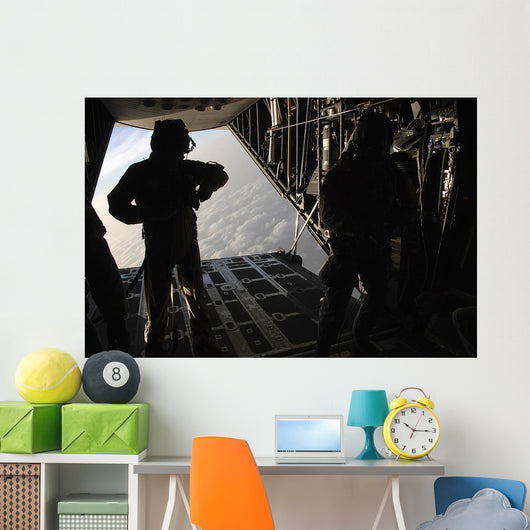 Pararescuemen Prepare for Halo Wall Decal Design 1