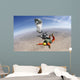 Military Freefall Parachutist Deploys Wall Decal