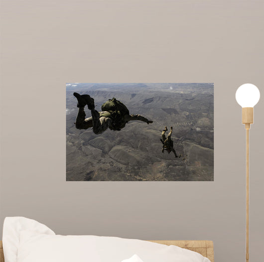 Us Army Soldiers Conduct Wall Decal