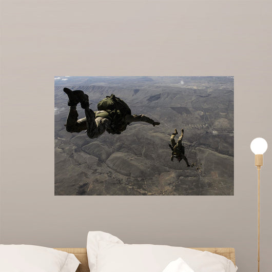 Us Army Soldiers Conduct Wall Decal