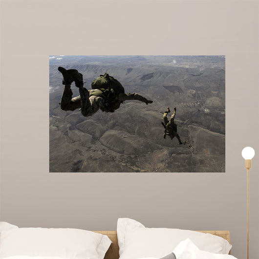 Us Army Soldiers Conduct Wall Decal