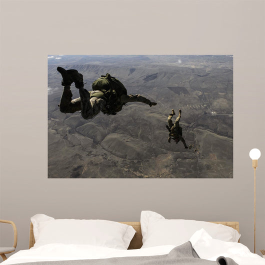 Us Army Soldiers Conduct Wall Decal