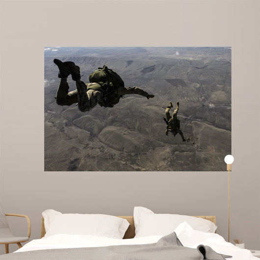 Us Army Soldiers Conduct Wall Decal
