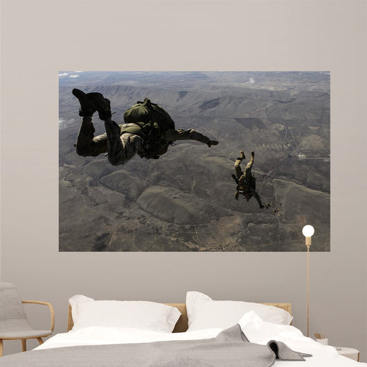 Us Army Soldiers Conduct Wall Decal