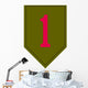 1st Infantry Division Shoulder Wall Decal