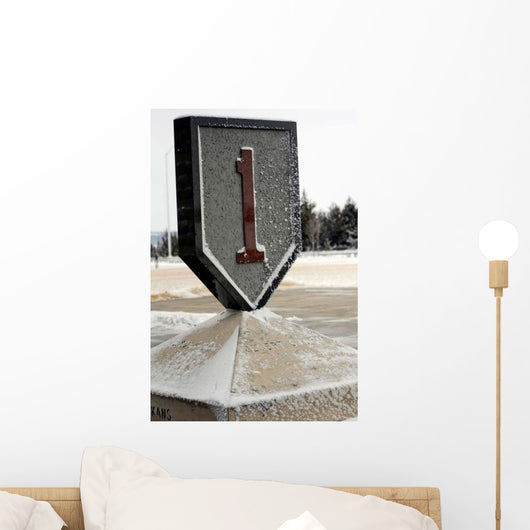 Monument Commemorating 1st Infantry Wall Decal