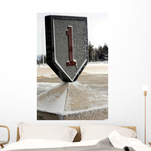 Monument Commemorating 1st Infantry Wall Decal