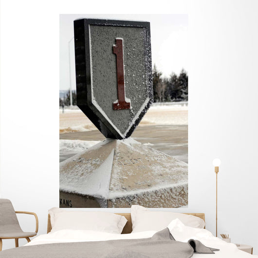 Monument Commemorating 1st Infantry Wall Decal