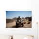 Us Soldier Performs Off-road Wall Decal