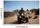 Us Soldier Performs Off-road Wall Decal