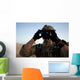Green Beret Checks Attached Wall Decal