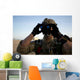 Green Beret Checks Attached Wall Decal