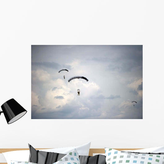 Halo Jumpers Descend to Wall Decal Design 3
