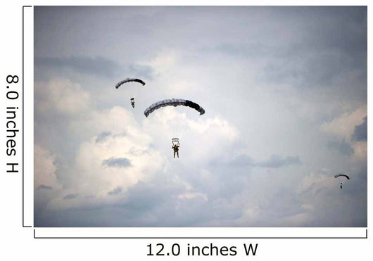 Halo Jumpers Descend to Wall Decal Design 3