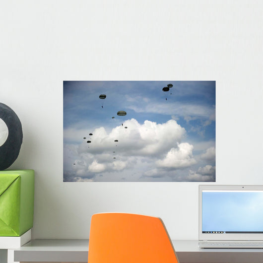 Halo Jumpers Descend to Wall Decal Design 2