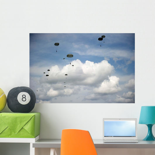 Halo Jumpers Descend to Wall Decal Design 2