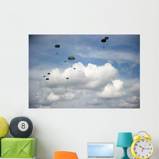 Halo Jumpers Descend to Wall Decal Design 2