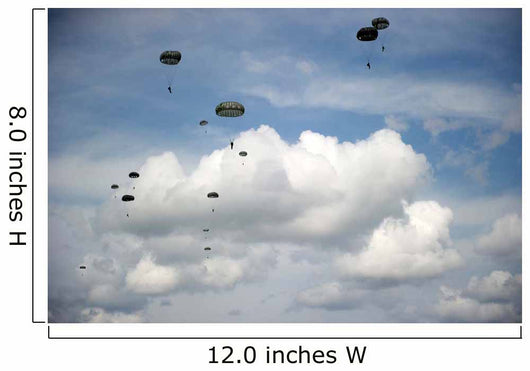 Halo Jumpers Descend to Wall Decal Design 2