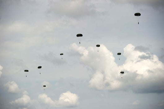 Halo Jumpers Descend to Wall Decal Design 1
