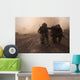 Soldiers Brace for Impact Wall Decal