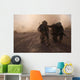 Soldiers Brace for Impact Wall Decal