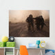 Soldiers Brace for Impact Wall Decal