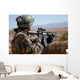 Afghan Commando Scans Horizon Wall Decal