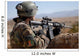 Afghan Commando Scans Horizon Wall Decal