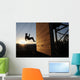 Green Beret Rappels down Wall Decal