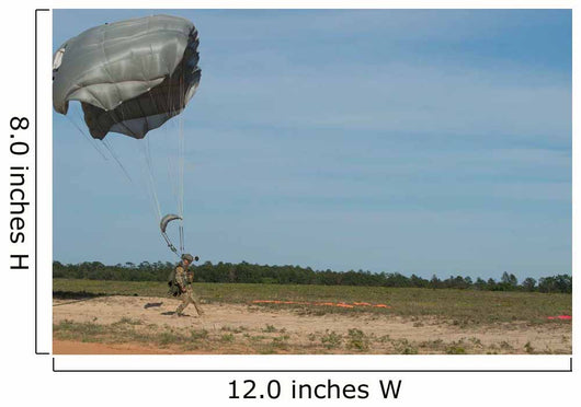 Halo Jumper Lands Landing Wall Decal