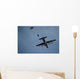 Personnel Jump from C-130 Wall Decal